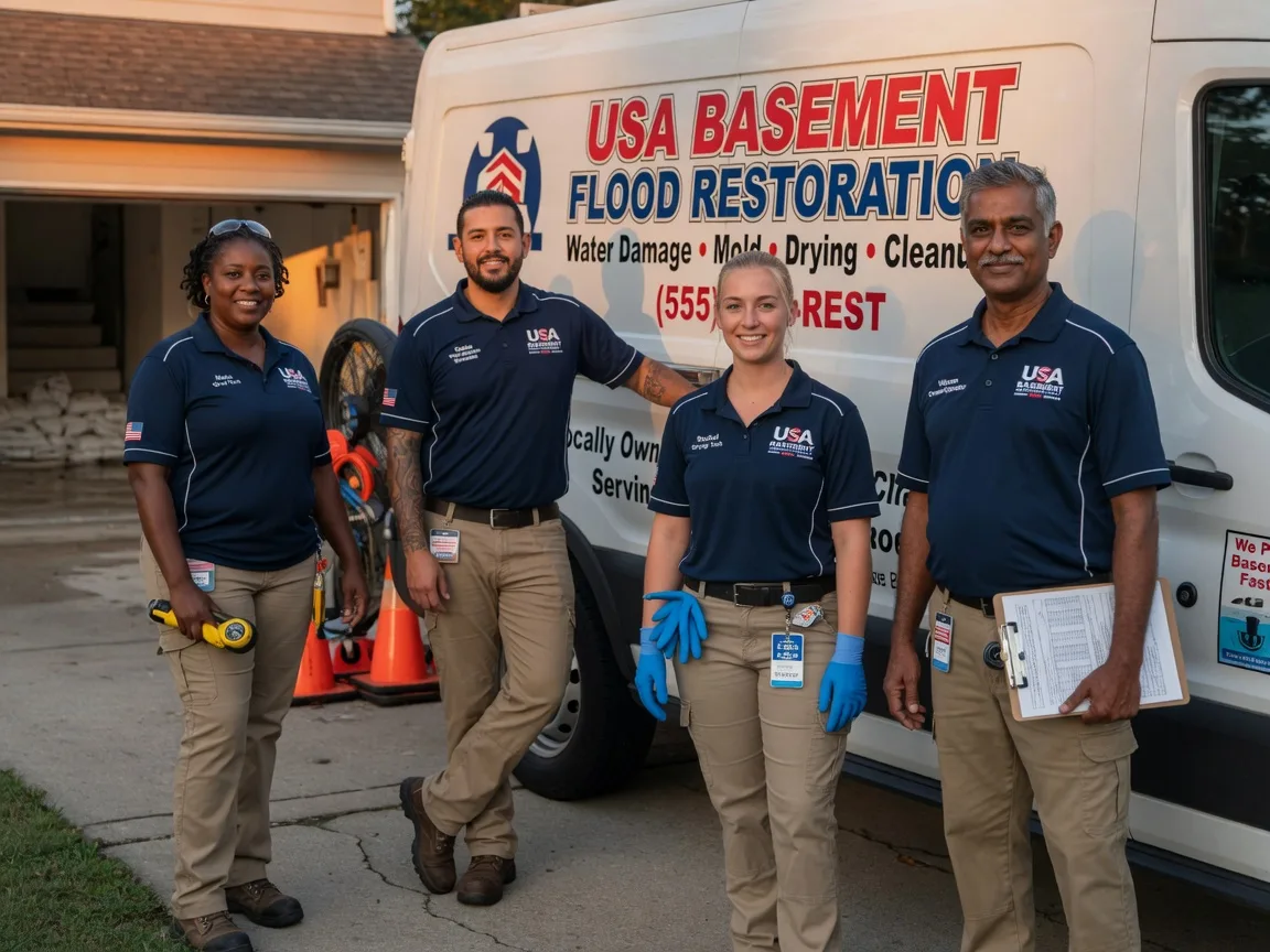 Basement Flood Cleanup company in Lankin, ND