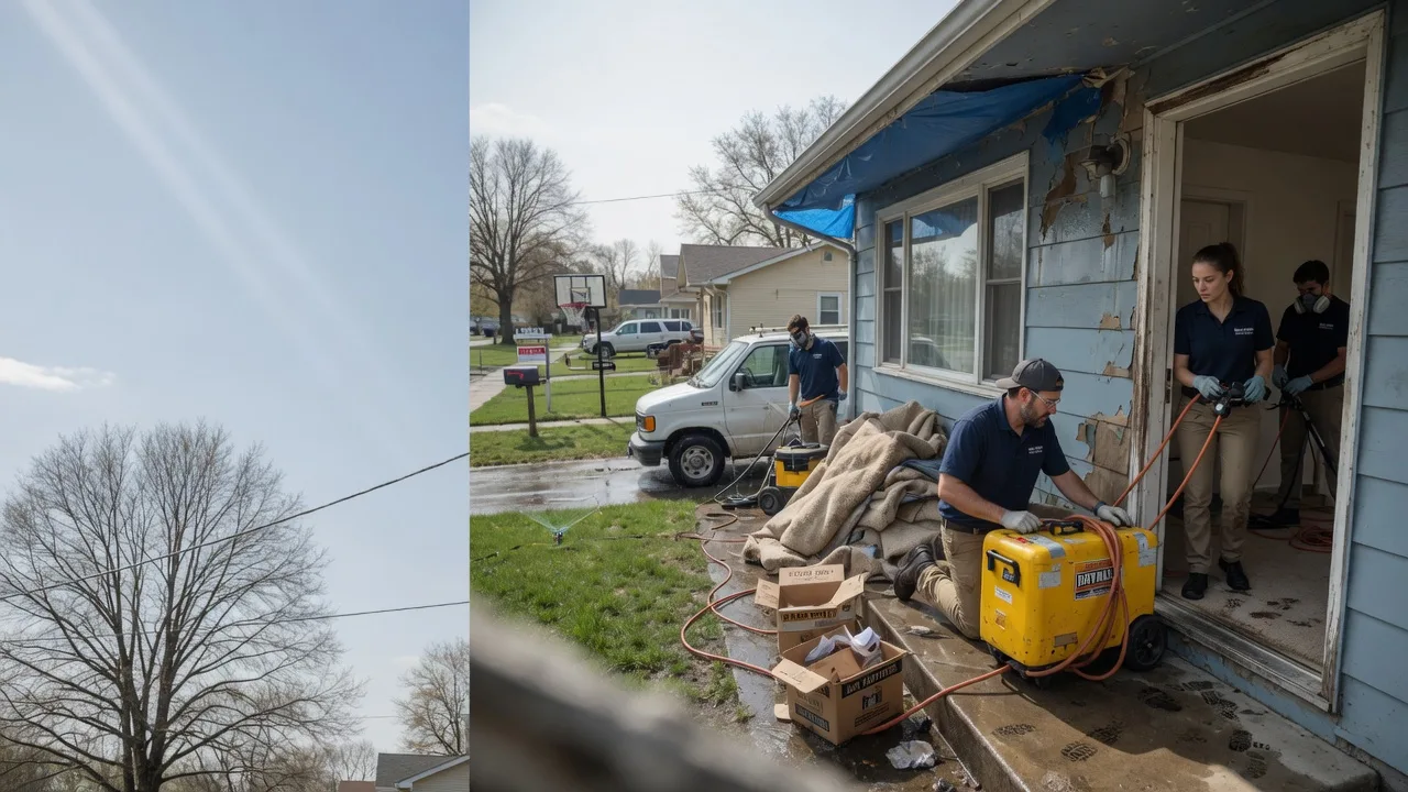 Basement Flood Cleanup in Lankin, ND near me